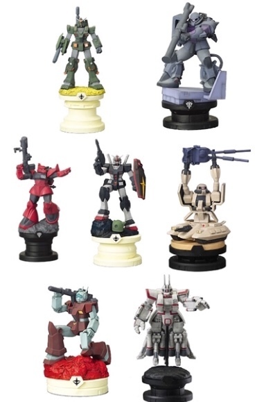 ガンダムエース オリジナルチェスピース シャア専用ザク お